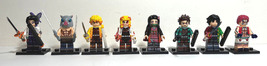 Demon Slayer characters 8 Set lot minifigures Blocks toys NEW image 10