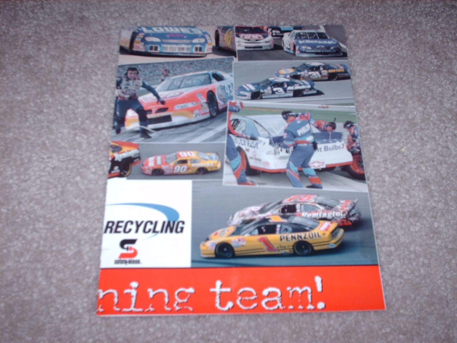 Vintage '90s SafetyKleen Motorsports NASCAR and 13 similar items