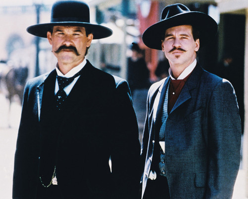 Tombstone Val Kilmer Kurt Russell Vintage 8X10 Color Movie Memorabilia ...