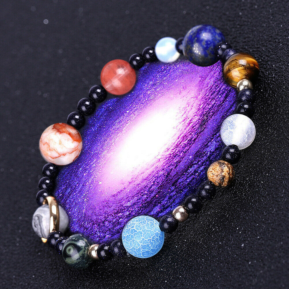 7 Chakra Healing Balance Beads Bracelet bangle Lava Yoga Reiki Stone Jewelry