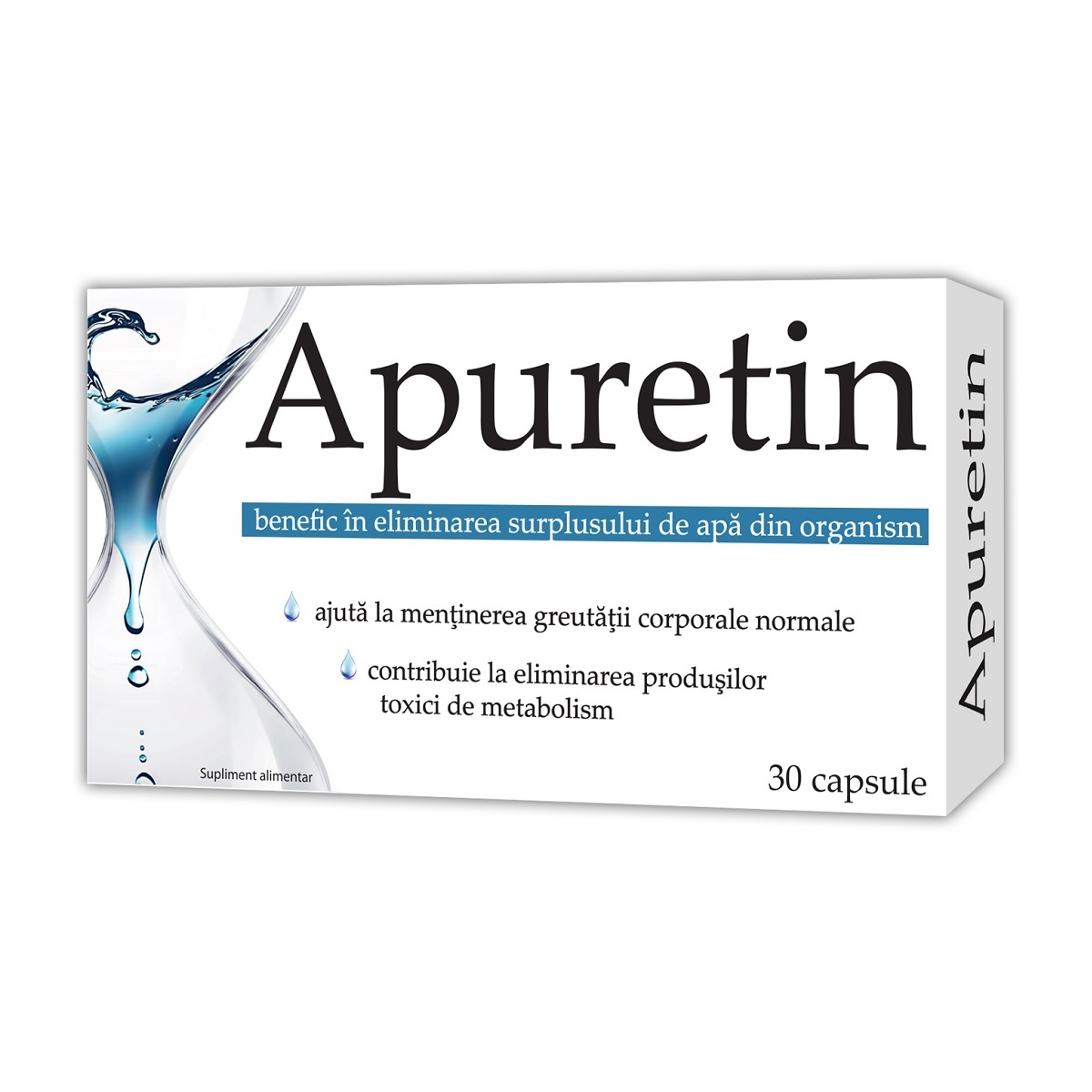 Apuretin, 30 cps, Beneficial in Eliminating Excess Water from the Body