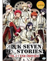 K Seven Stories DVD ( Vol. 1-7 End ) with English Subtitle SHIP FROM USA