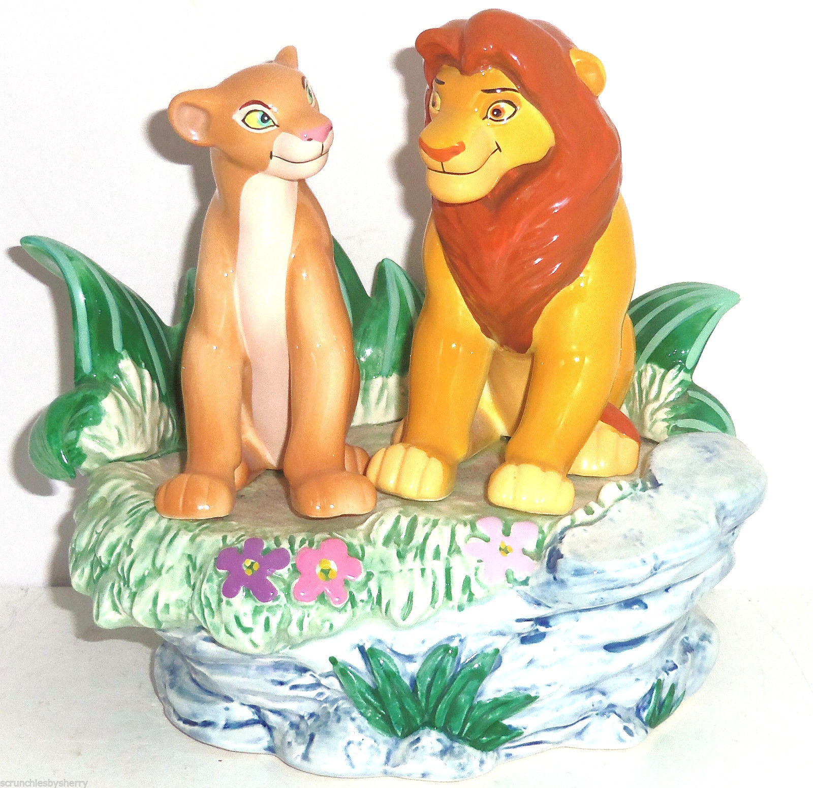 lion king porcelain figurines