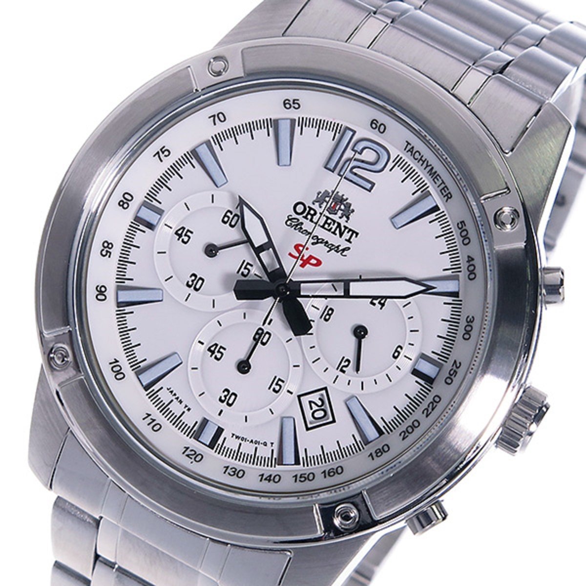 ORIENT SP Chronograph Quartz Men's Watch STW01005W0 Silver Watches