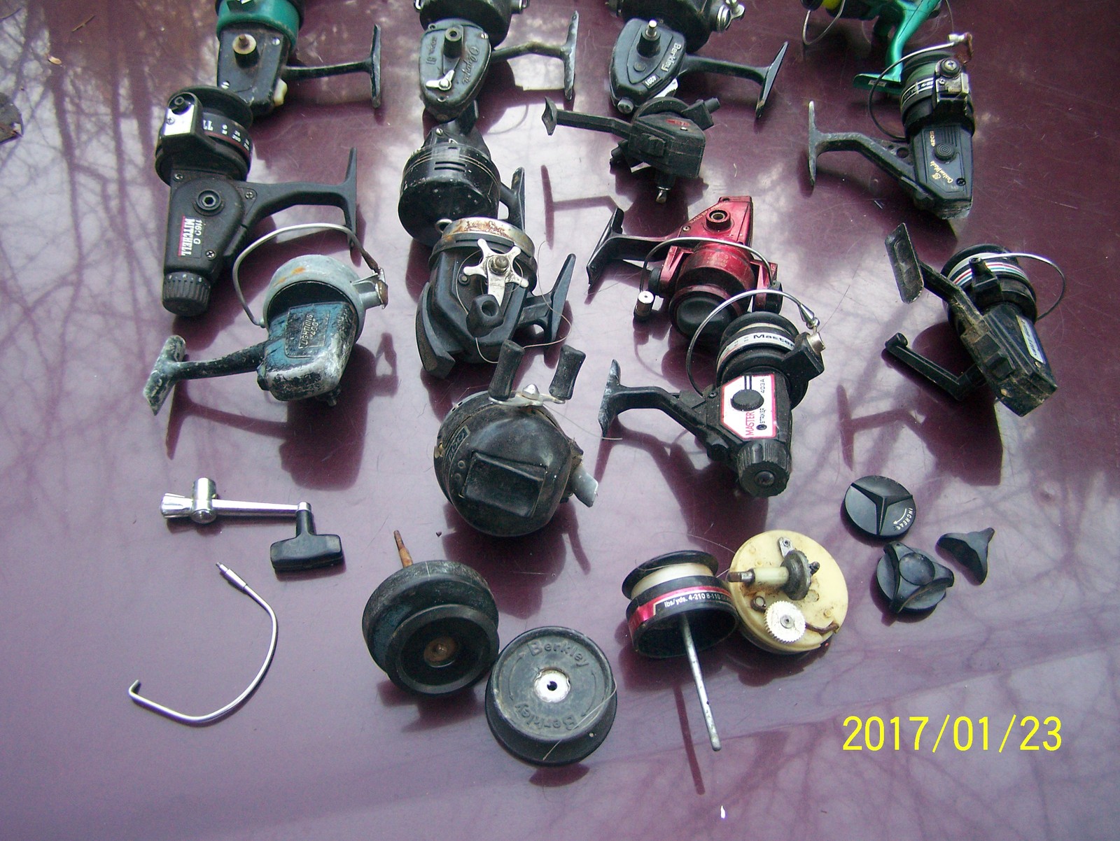 23 Fishing Reels For Repair Extra Parts And 50 Similar Items