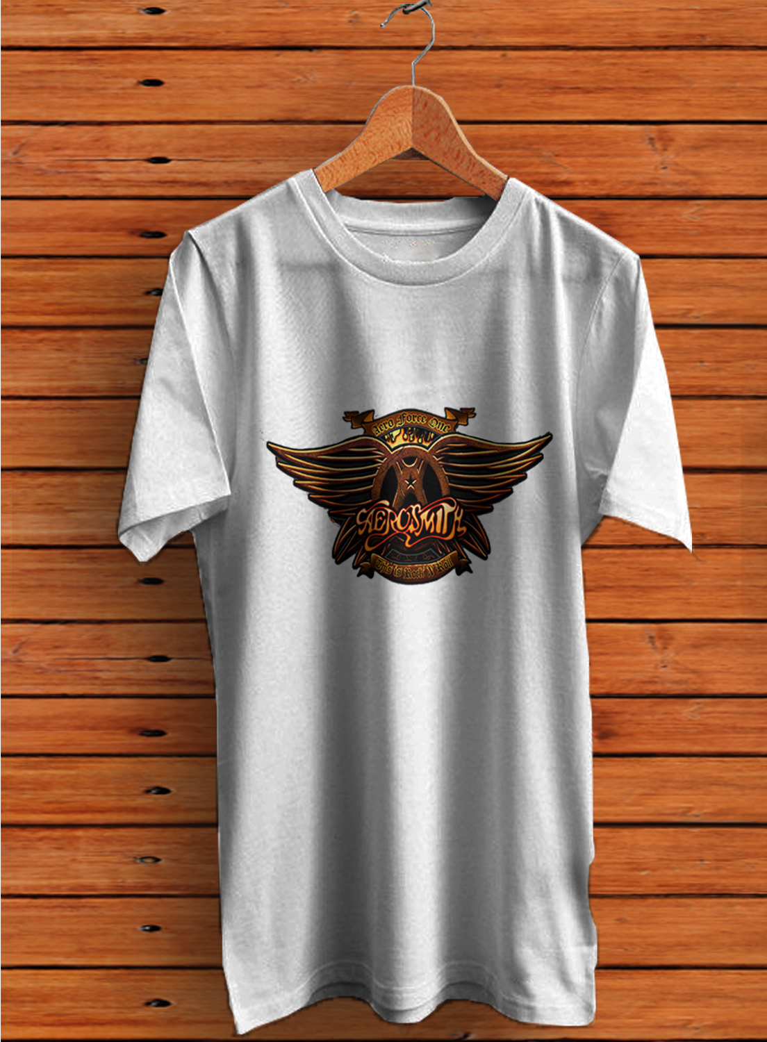 aerosmith white shirt