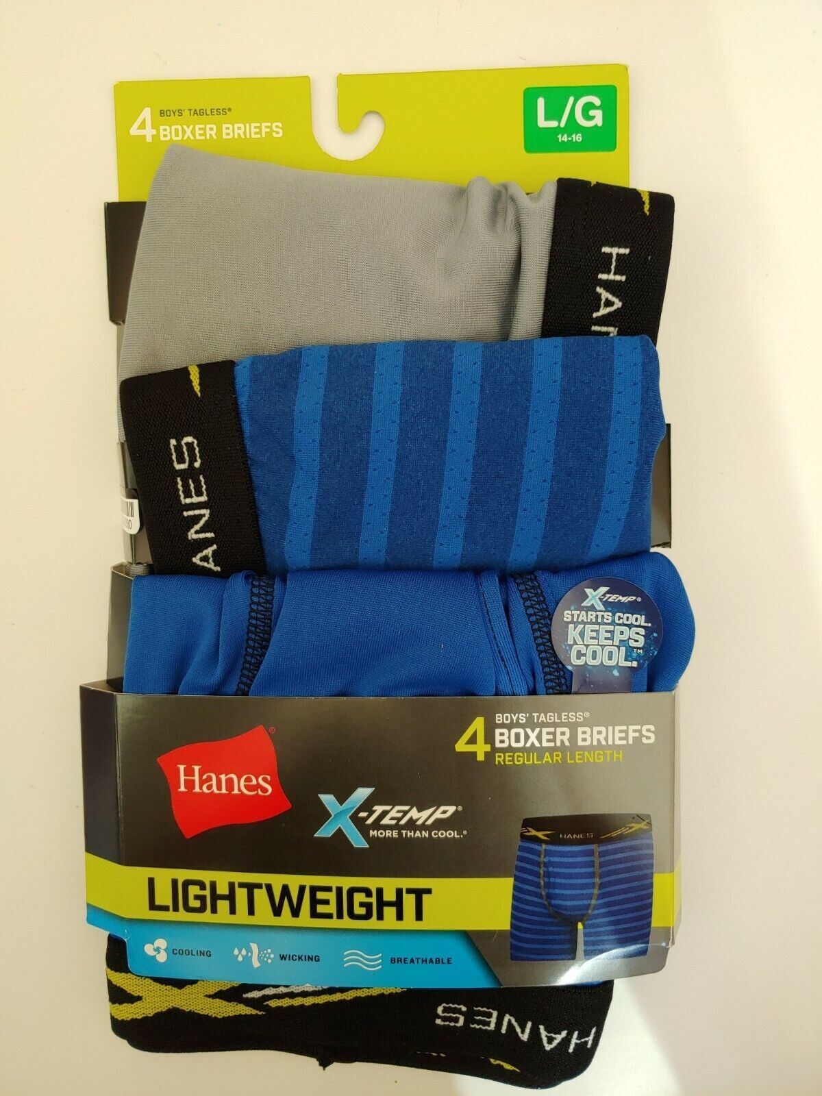 Hanes X Temp 3 Pack Lightweight Boxer Briefs and similar items
