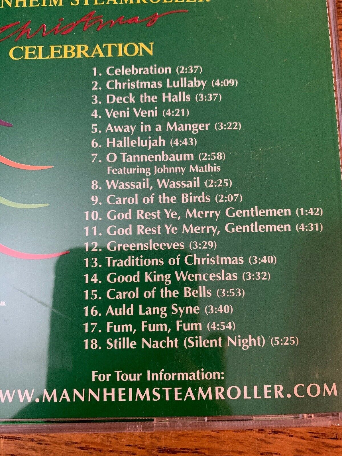 Mannheim Steamroller Christmas Celebration CD - CDs