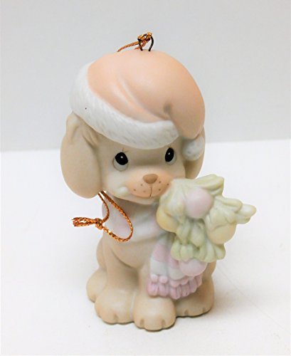 PRECIOUS MOMENTS DATED 2004 PORCELAIN ORNAMENT~OUR FIRST CHRISTMAS TOGETHER