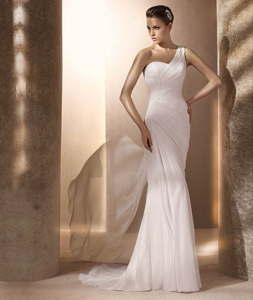 gown design white