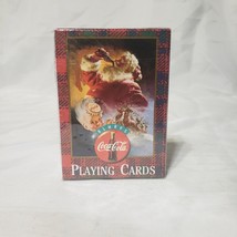 Coca Cola Playing Cards Deck BRAND NEW &amp; SEALED! Holiday 1997 Christmas ... - $4.98