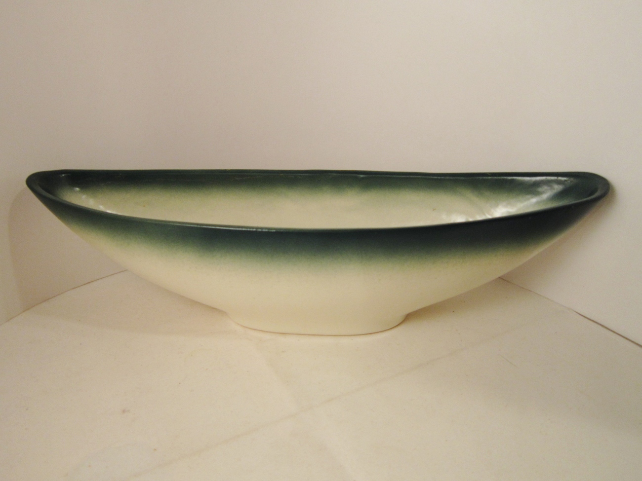 Stanford Sebring Ohio Pottery Console Bowl Vase Mid Century Modern ...