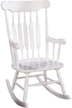 White Rocking Chair From Coaster Home Furnishings Co. - $260.94