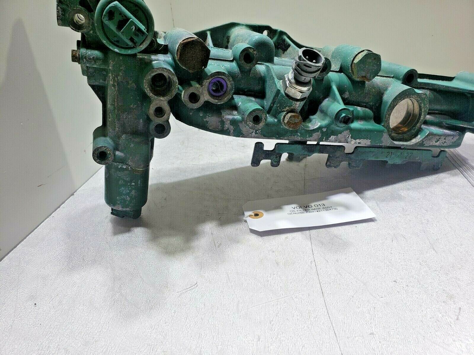 OIL FILTER BASE HOUSING VOLVO D13 21304735 OEM Parts & Accessories