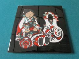 CLEO TEISSEDRE TILES TRIVET HANDPAINTED CREATIONS 6 X 6&quot; - $29.45