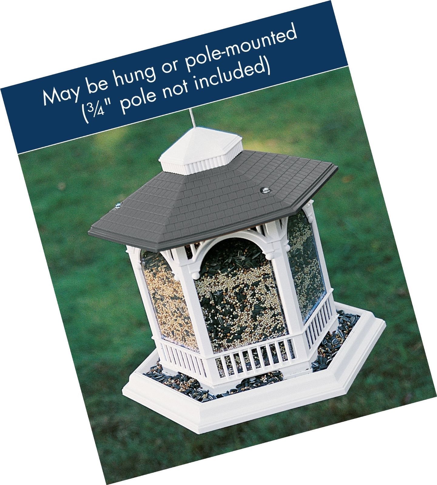 Woodlink Na6262 Audubon Hopper Deluxe Gazebo And 50 Similar Items