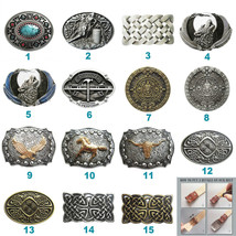Western Wolf Horse Bull Cowboy Belt Buckle Mix Styles Choice also Stock ... - $10.69+