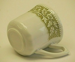 Royal Staffordshire J &amp; G Meakin Flat Coffee Cup Victoria Ironstone England - $14.84
