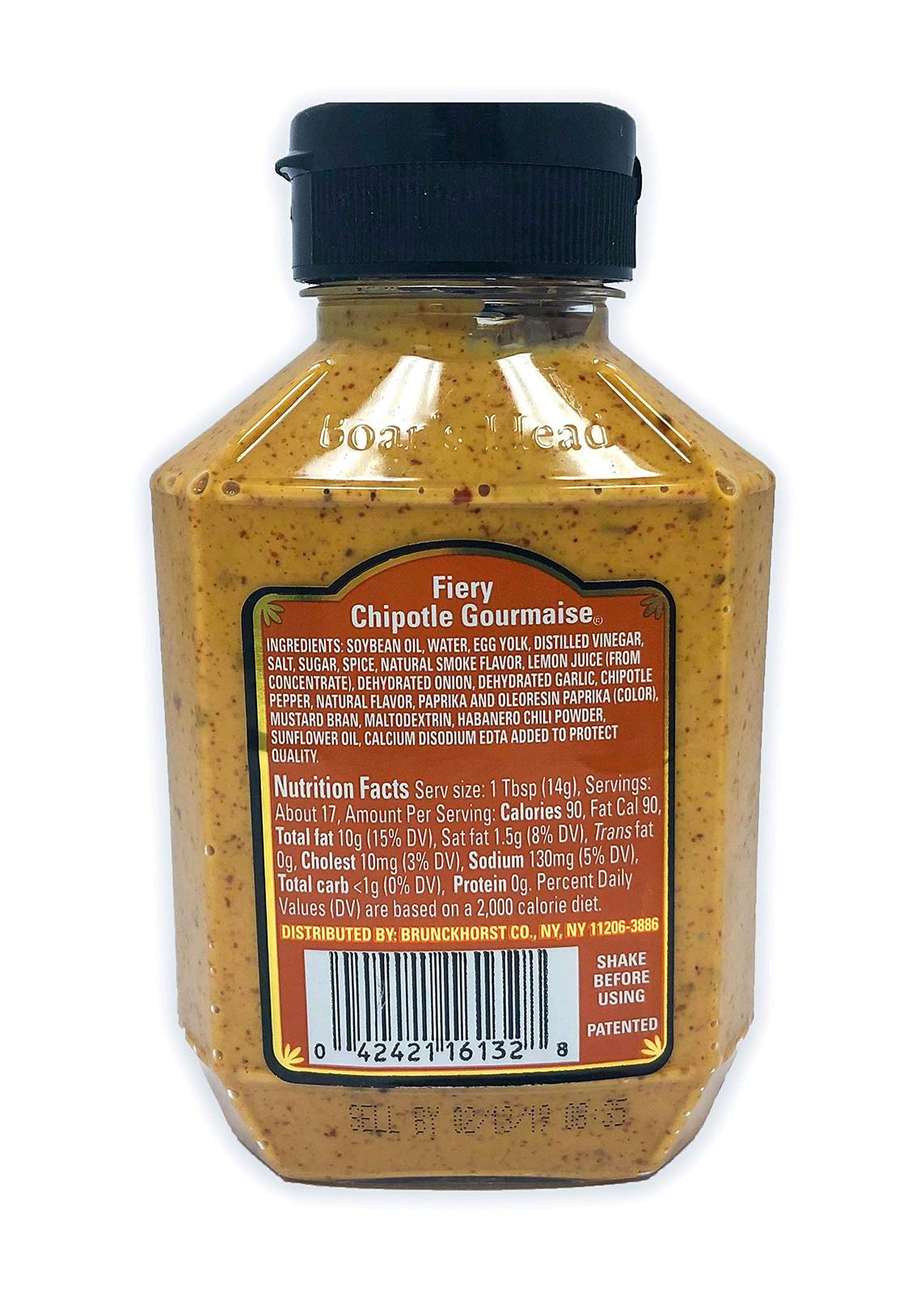 Boar's Head Deli Condiment 4-Pack Bundle Variety Gift Set, Chipotle 