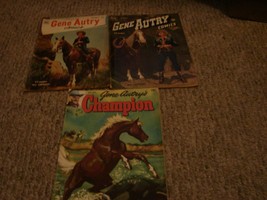 Lot Of {2] Vintage Dell Western Comic Books {Gene Autry} - $11.88