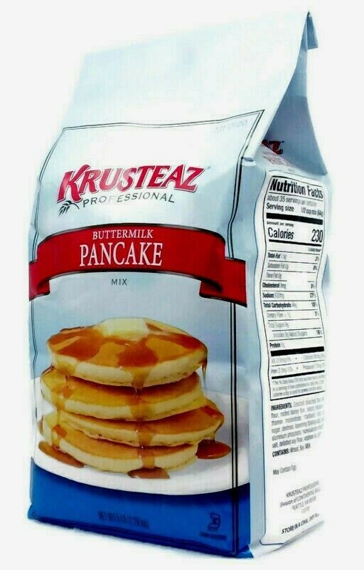 Krusteaz Buttermilk Pancake Mix Large Family Size 5 Lbs. Baking Mixes