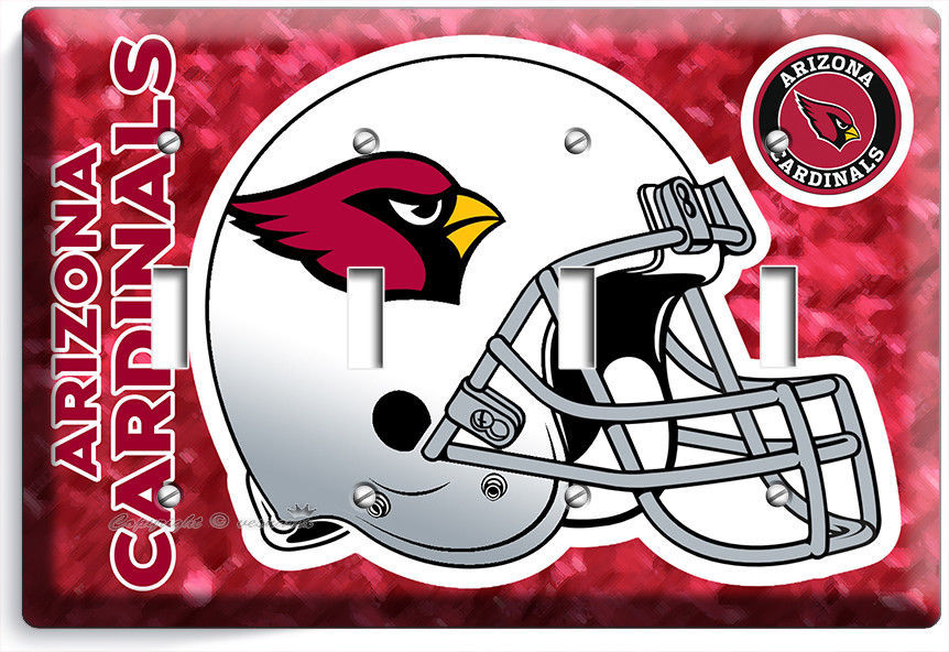 PERSONALIZED ARIZONA CARDINALS FOOTBALL SPORTS LIGHT SWITCH PLATE COVER