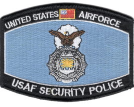 4.5" Air Force Security Police Mos Embroidered Patch - $27.54
