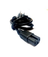 Xbox 360 Core 3 Prong Notched Power Cable Cord 6FT Replacement Power Supply - $9.23