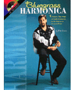 Bluegrass Harmonica Book w/CD Set New - $18.85