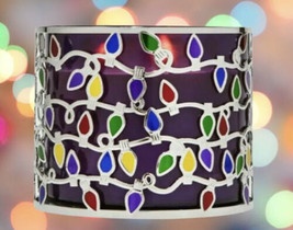 Bath & Body Works Christmas Lights 3-Wick Candle Holder New - $18.61