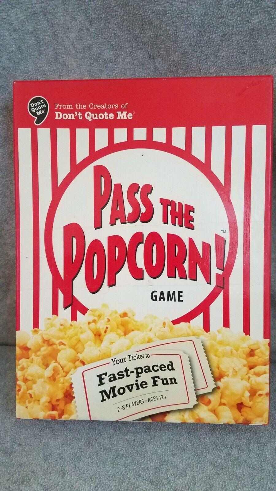 Pass the Popcorn Board Game Contemporary Manufacture