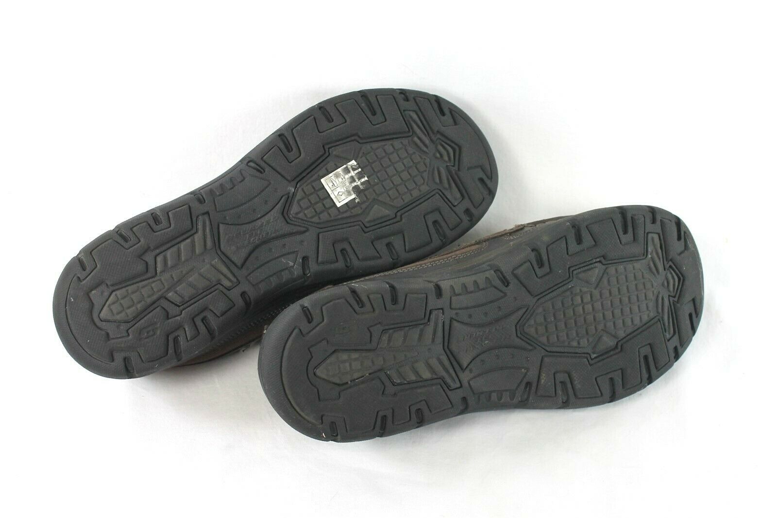 USED Skechers Men�s Brown Leather Lace Up Shoe Loafer