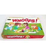Vintage 1968 WHOOPS Game Whitman Action Stunt Childrens Kids Game Comple... - $12.72