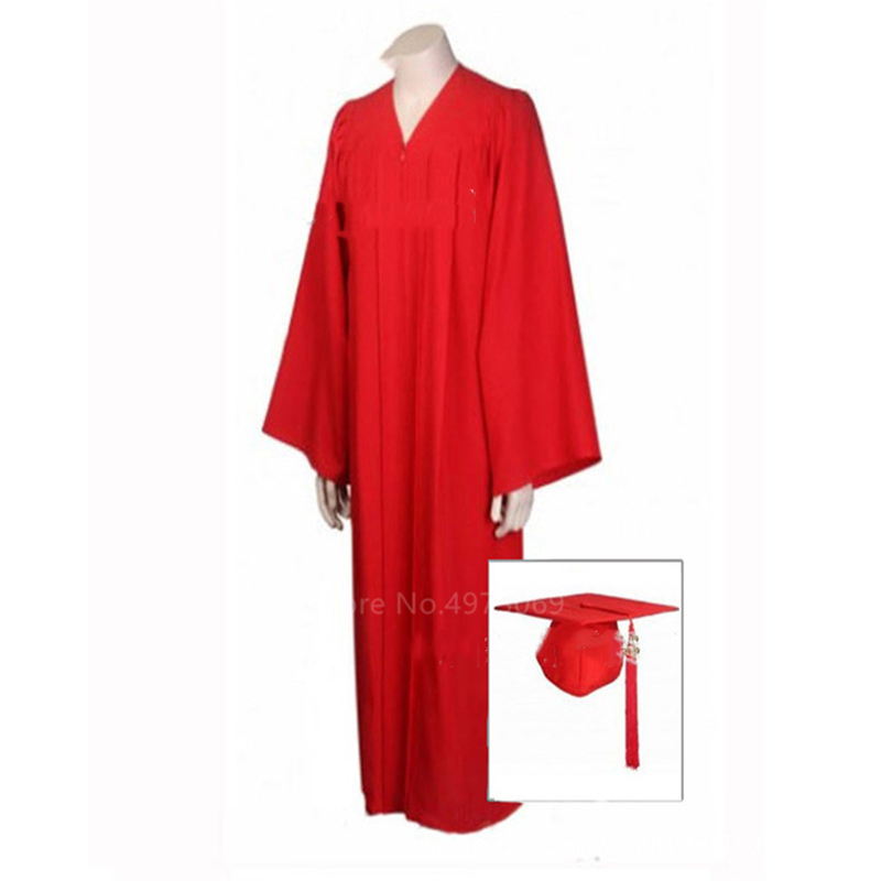 2022 2PCS Unisex  University Student Graduation Uniform Adult Academic Dress for - $72.49