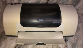 Epson Stylus C60 Digital Photo Inkjet Printer-Parts Only-Very Good Condi... - $97.89