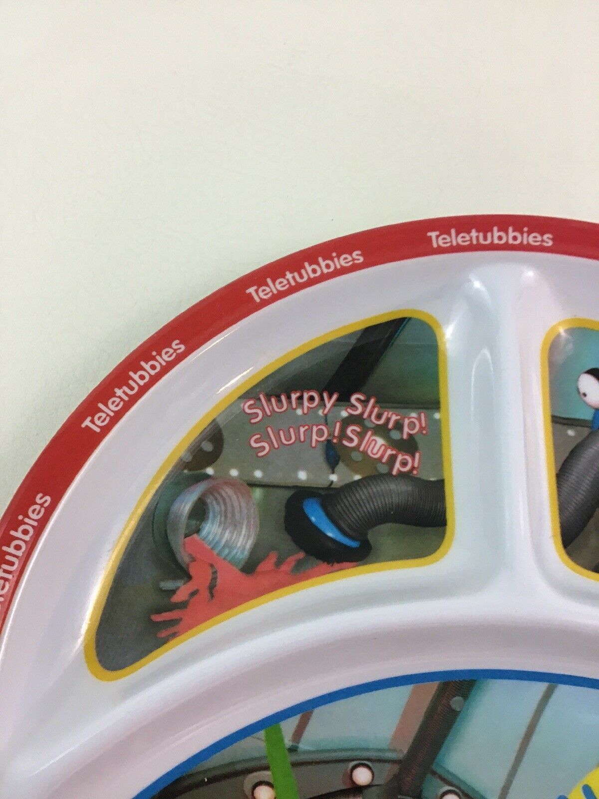 Teletubbies Plate Dinnerware Divided Melamine Noo Noo Kids Zak Designs