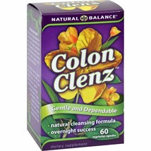 Natural Balance, Colon Cleanz Gentle, 60 Veg Capsules - $14.09