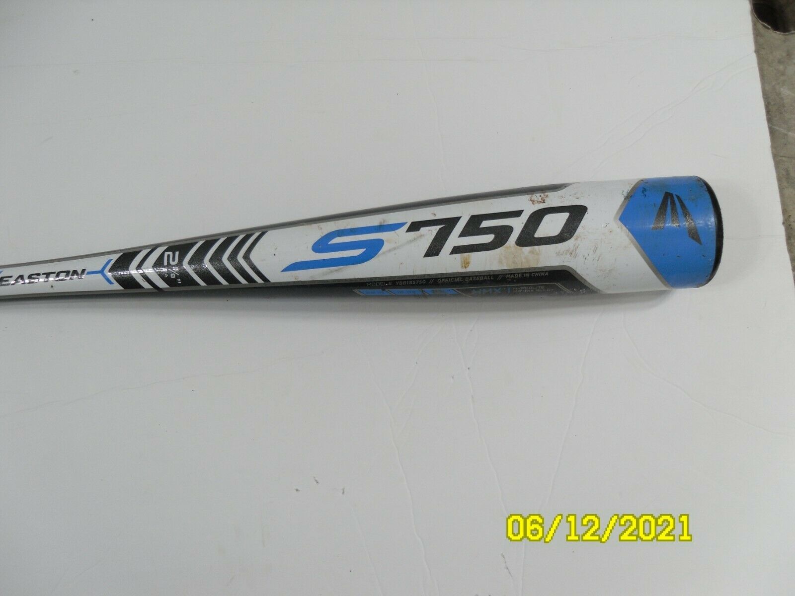 Easton Bat S750 2 5/8 dia. 10 28" Model YBB18S750 BaseballYouth