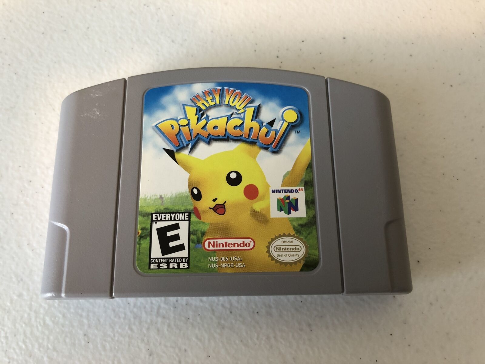 Hey You Pikachu - Nintendo 64 N64 - Cleaned & Tested - Video Games