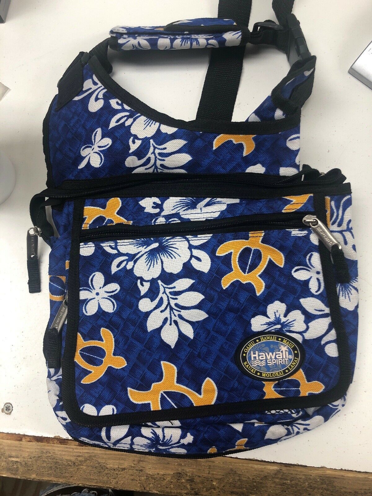 Hawaii Spirit Two Pocket Long Strap Bag Women's Bags & Handbags