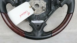 03-06 Porsche Cayenne 955 Wood/ Blk Leather 3 Spoke Steering Wheel 7L5419091 image 5