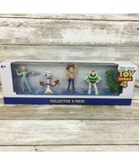 Disney Toy Story 4 Mini Figures Collector 5-Pack - Woody Buzz Forky Bo P... - $12.19