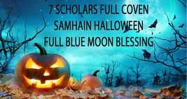 2 LEFT BLESSING ONLY 5 OCT 31 BLUE MOON HALLOWEEN SAMHAIN SCHOLARS COVEN MAGICK - $55.11