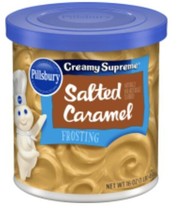 1 Case PILLSBURY Salted Caramel FROSTING 16 OZ (453g)  Carmel Icing 8 Tubs - $32.99