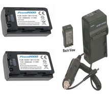 2 Batteries + Charger NP-FZ100 For Sony Alpha a7R Iii, A9, A9B, ILCE-7RM3, ILCE9 - $80.95