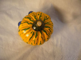Vaillancourt Folk Art Jack O Little Pumpkin for Halloween Signed by Judi image 3