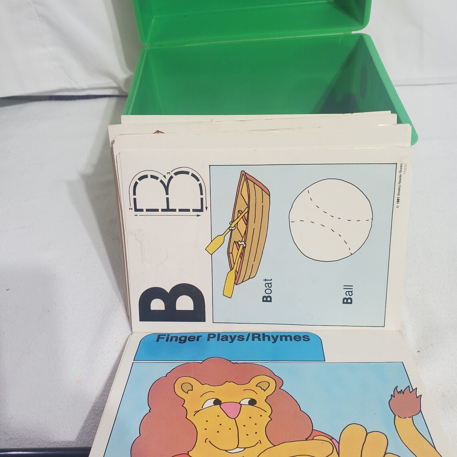 1981 Sweet Pickles Preschool Program Green Bus Homeschooling Set