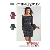 Simplicity US8599PS Women&#39;s Flared Sleeve Dress Sewing Patterns by Cynth... - $5.93