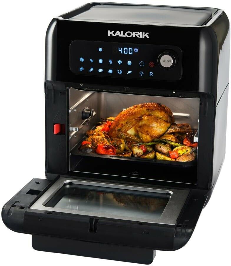 KALORIK Air Fryer Oven 6 qt. 192 oz. Automatic Shut-Off Built-In Timer