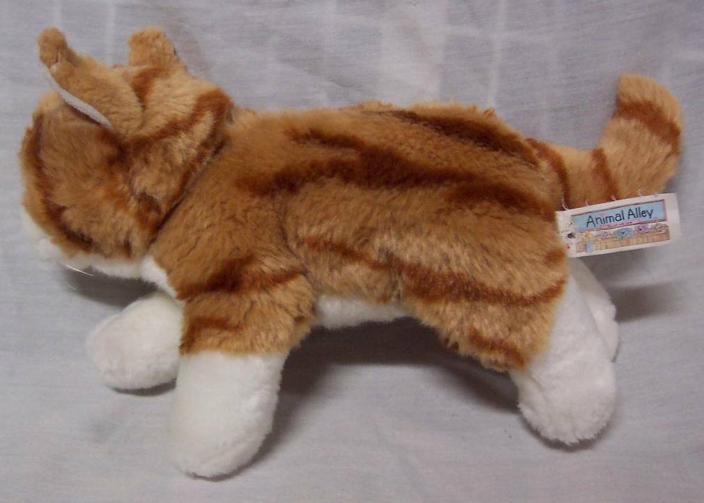 stuffed tabby cat toy